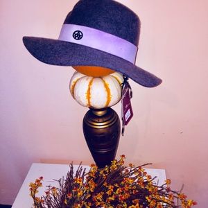 Grey Havana Hat (100%Wool) from Angela William